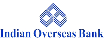 Indian Overseas Bank (IOB) logo with transparent background